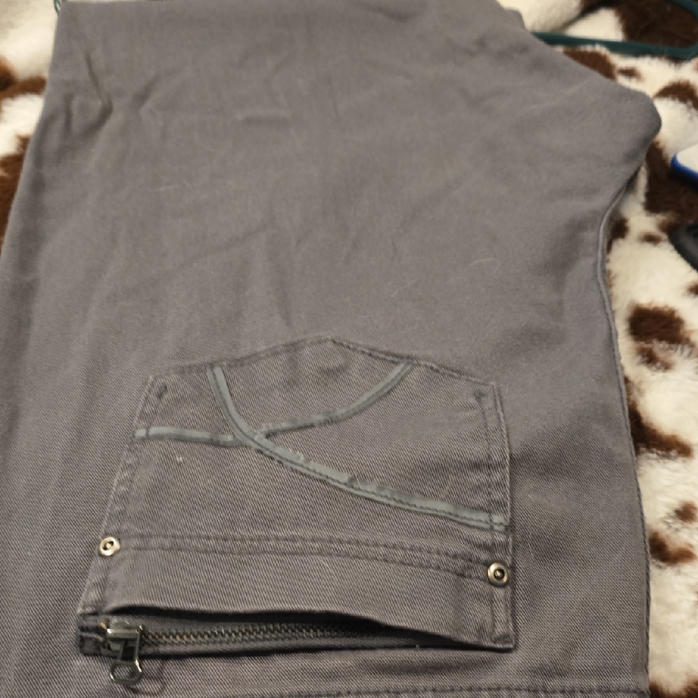 Lane Bryant Men's Charcoal Cargo Pants